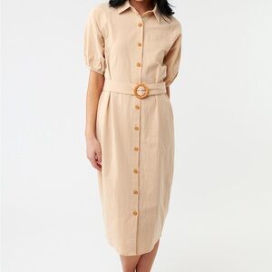 Sweet Salt button down belt dress